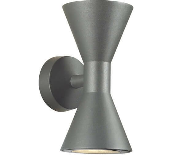Уличный настенный светильник ODEON LIGHT IP65 металл,стекло GU10 2х5W AXEN 4610/10WL 1