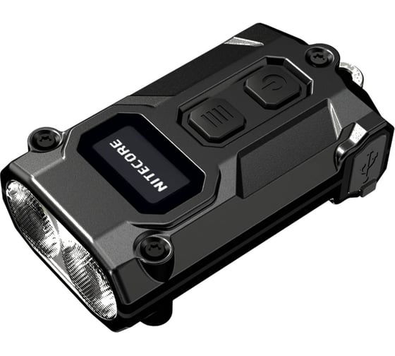 Наключный фонарь NITECORE TINI3 BLACK MCT/UHE, 600 Люмен, 90 м, 85 ч, 330 мАч, USB-C 2559 1