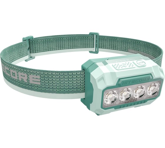 Налобный фонарь NITECORE HA23 UHE/MCT Green 600 Люмен, 132 м, 125 ч, HLB1500 3417 1