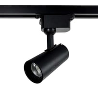Светильник светодиодный трековый однофазный поворотный truEnergy 10W 4000K D48мм алюминий черный 24080