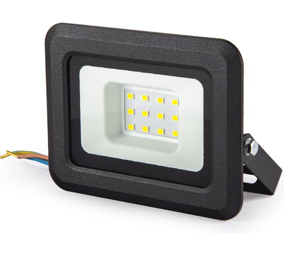 Прожектор VKL electric LED 10W VLF10-10-5000-B 5000К 1200Лм 220V IP65 черный 1/80 1199078
