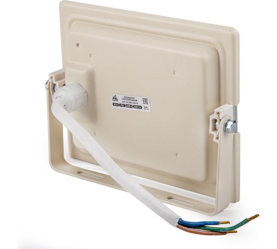 Прожектор VKL electric LED 30W VLF7-30-6500-mini-W 6500К 3600Лм 220V IP65 белый 1191949