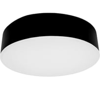 Светильник светодиодный накладной truEnergy круг 8W 4000K 560Lm D105мм IP20 черный пластик 11163