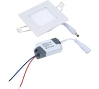 Светильник Nord-Yada LED panel 3W 220V 4200K (квадратная панель 75х75мм) 170lm 905929