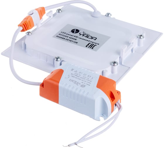 Светильник Nord-Yada LED panel 6W 220V 4200K (квадратная панель 120х120мм) 904566