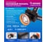 Налобный аккумуляторный фонарь КОСМОС 15Вт LED/Li-ion 18650 2х1500mAh/ABS-пластик/линза Френеля/USB Type-C KOC533Lit 9