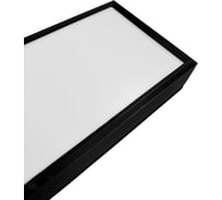 Светильник светодиодный накладной truEnergy 50W 6500K 3200Lm 1180x100x35 мм черный металл 11430