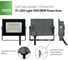 Прожектор FL-LED Light-PAD 20W GREEN Grey AC220-240В 122x95x30мм 617293 4