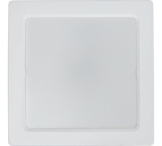 Накладной (LED) светильник Smartbuy SDL квадратный пластик -18Вт/6500K/IP40 SBL-SqSDLp-18-65 1