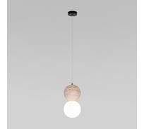 Подвесной светильник Eurosvet Stone из травертина 304051 белый a071588