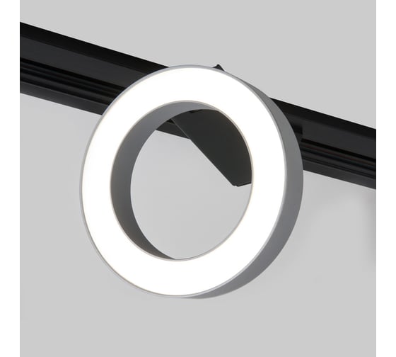 Потолочный светодиодный светильник Elektrostandard - 85079-01 Spila серебро 12W 4200K a056375