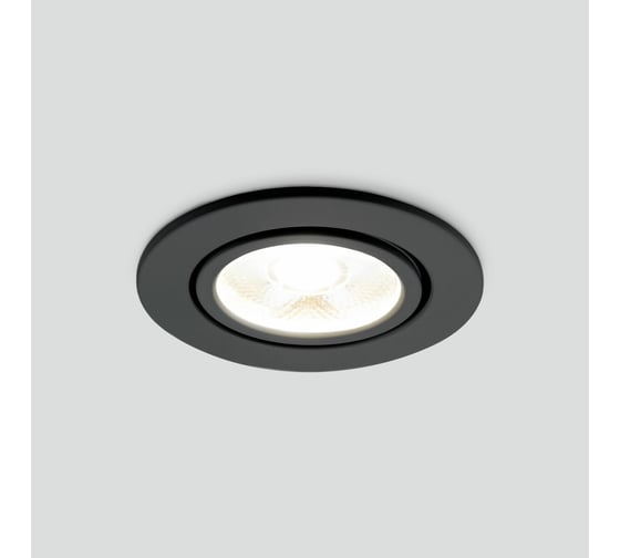 Встраиваемый светильник Elektrostandard 15272 LED 5W 4200K черный a056031