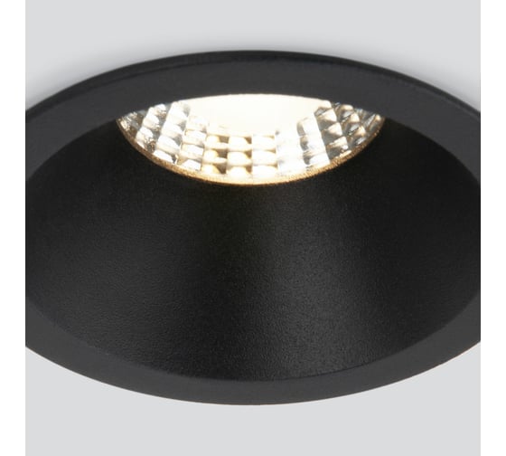 Встраиваемый светильник Elektrostandard - 15266 LED 7W 4200K черный a055719