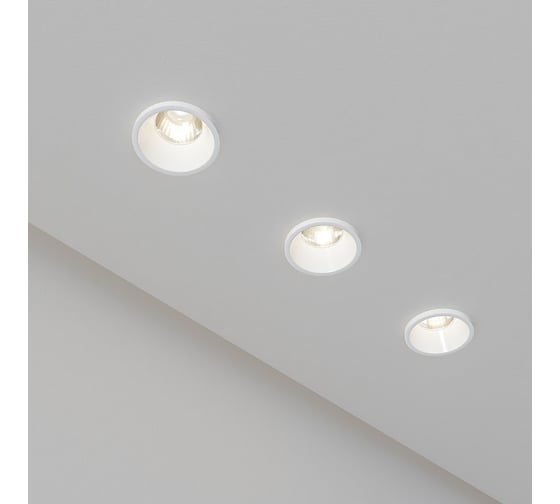 Встраиваемый светильник Elektrostandard 15269 LED 3W WH белый a056021