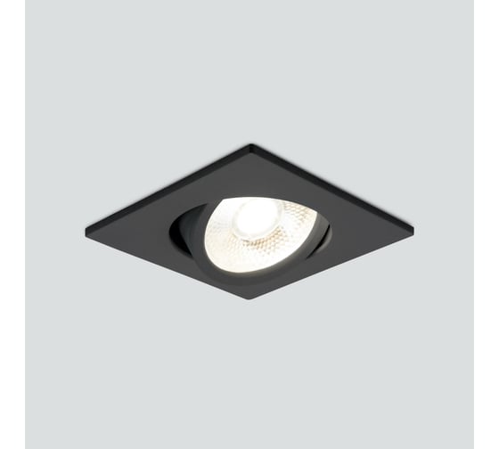 Встраиваемый светильник Elektrostandard 15273 LED 5W 4200K черный a056033