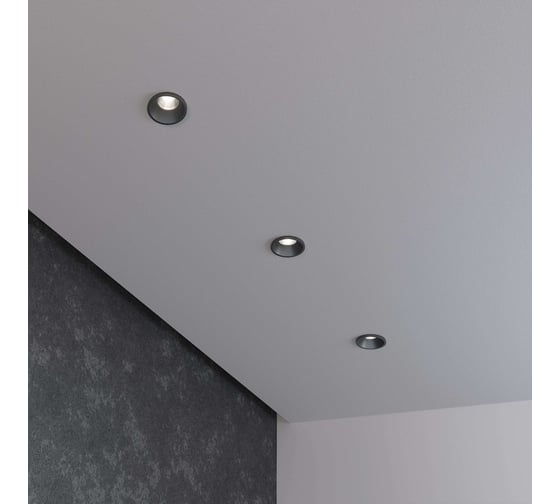 Встраиваемый светильник Elektrostandard - 15269 LED 3W черный a056022