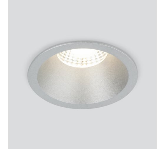 Встраиваемый светильник Elektrostandard - 15266 LED 7W 4200K серебро a055720 1