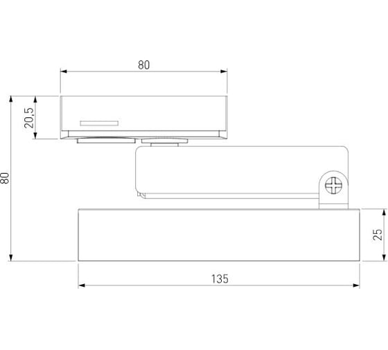 Потолочный светодиодный светильник Elektrostandard - 85079 -01 Spila белый 12W 4200K a056373