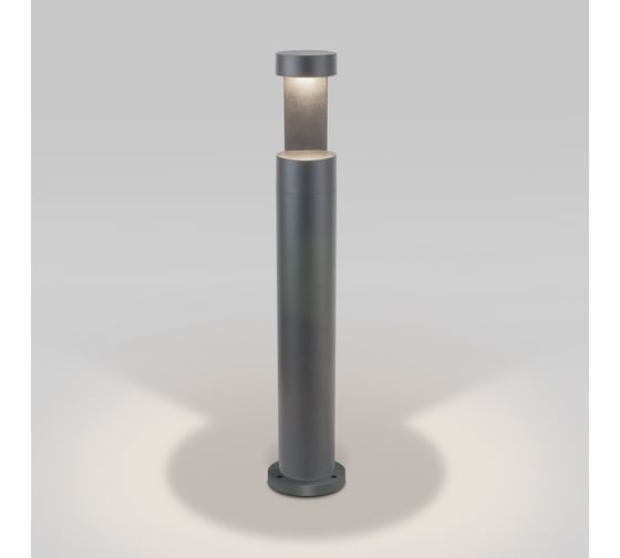 Садово-парковый светильник Elektrostandard - 35126 -F 1640 TECHNO LED Nimbus серый a055642 1