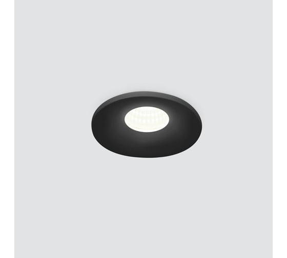 Встраиваемый светильник Elektrostandard - 15270 LED 3W черный a056025