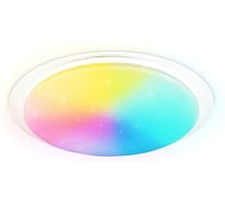 Светильник светодиодный Ambrella Light RGB с пультом WH белый IP20 42W 3000-6500K+RGB (ПДУ ИК) FZ770