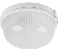 Светильник FERON НБП 03-60-001 190х176х82мм, E27 max 60 Вт, алюм., стекло, IP54, белый 53169