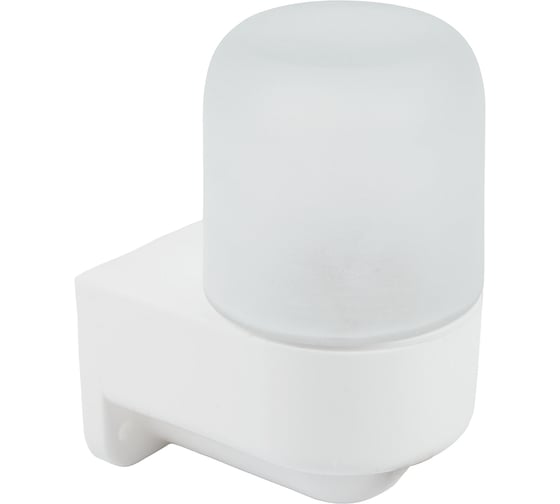 Светильник FERON НББ 01-60-003 152х112х82мм, E27 max 60Вт, угловой пласт. корпус, стекло, IP65, белый 53167