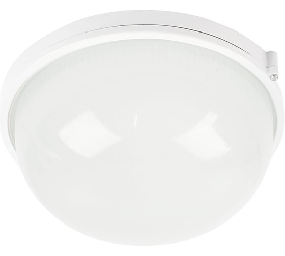 Светильник FERON НБП 03-100-001 255х240х108мм, E27 max 100 Вт, алюм., стекло, IP54, белый 53173