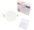 Cветильник светодиодный PLED DL7 Downlight 12Вт 6500K WH 145х26мм IP54 ДВО встраиваемый Jazzway 5069084 6