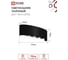 Светильник уличный светодиодный IN HOME ДБУ TWIN-1230BL 12Вт 3000К 270х80 черный IP54 4690612062587 4