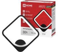 Светильник светодиодный IN HOME ELEGANT ARISTO-BL 30Вт 230В 3000-6500K 2400Лм STEP COLOR черный 4690612062303