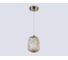 Светильник светодиодный подвесной Ambrella Light SB TI бронза янтарь 8W 3000K LH30101 3