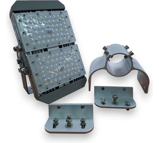 Светильник универсальный KRASO SMD 95Вт 15200Лм 5000К лира+кронштейн FZ-KL(S)-95 1