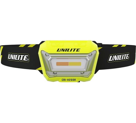 Налобный сенсорный фонарь Unilite CRI-H200R