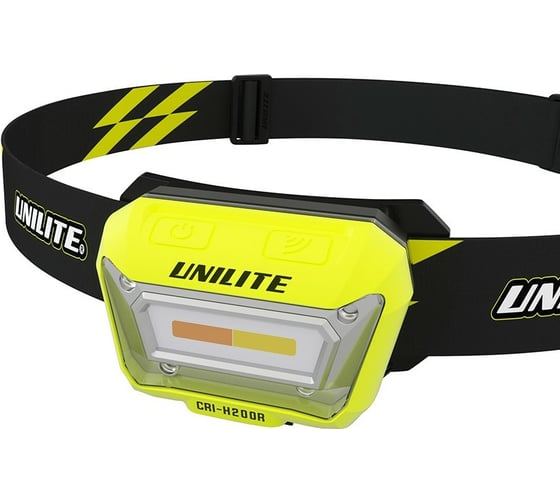 Налобный сенсорный фонарь Unilite CRI-H200R