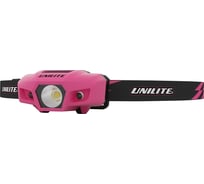Спортивный налобный фонарь розовый Unilite SPORT-H1-PINK