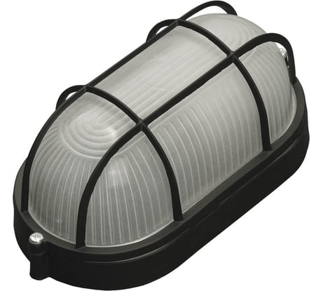 Влагозащищенный светильник СВЕТОЗАР SV-57205-B с решеткой, уличный