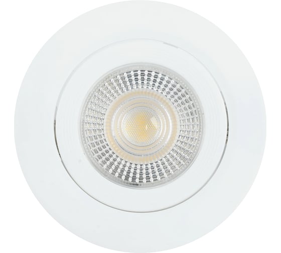 Светильник встраиваемый светодиодный FERON 7W, 4000K, 560Lm, белый, круг 52047 1