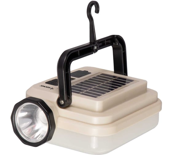 Фонарь кемпинг КОСМОС 5Вт Laser Led/59 SMDLed/ Li-ion 18650 2x1200mAh/ABS пластик, KOC620Lit 1