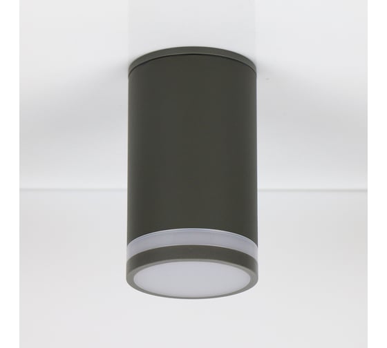 Накладной светильник General Lighting Systems Спот под лампу GX53, серия Башня, GWL-E27-M-IP65, цвет графит 661972 1