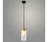 Подвес Светиль 24255/1HQ G BK+WOOD черный/дерево 1х40W E27 h1000, 24 988386364 1