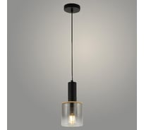 Подвес Светиль 74745/1HQ BK+SM черный 1х40W E27 d120 h800, 24 988384236
