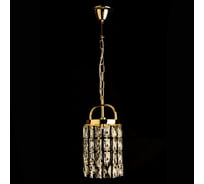 Подвес Светиль 8420/1/160 B GD золото/хрусталь 1x40W E14 d160 h700, 24 988387263