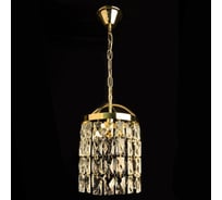 Подвес Светиль 8381/1/200 GD золото/хрусталь 1x40W E14 d200 h700, 24 988387256