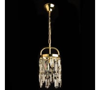 Подвес Светиль 8418/1/160 GD золото/хрусталь 1x40W E14 d160 h700, 24 988387262