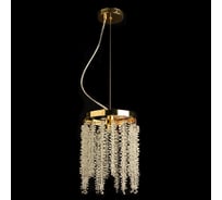 Подвес Светиль 8468/1/180 GD золото/хрусталь 1x40W E14 d180 h650, 24 988387241