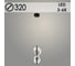 Подвес Светиль 3157/1 BK черный 2х8W LED 3000-6000К d320 h1000, 24 988384260 1
