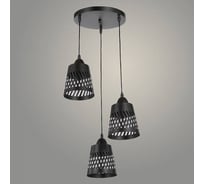 Подвес Росток 6172/3HQ BK черный 3х60W E27 d330 h1000, SSH25 988408380