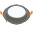 Встраиваемый светильник под лампу GX53 General Lighting Systems Бинар GCL-GX53-H38 графит 662699 2