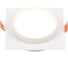 Встраиваемый светильник под лампу GX53 General Lighting Systems Аурум GCL-GX53-H38 белый 662710 1